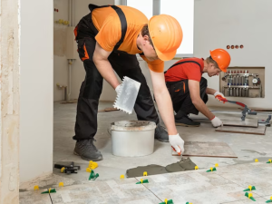 tiles fixing and flooring renovation contractor 